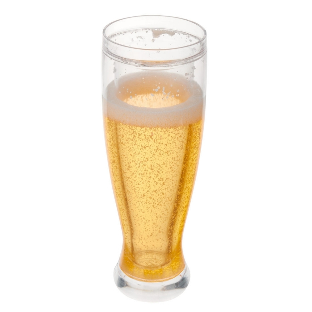 NEW Beer Chiller Insulated Cup Liquid Filled Double Walls Freezable